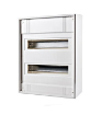 Cofret modular aplicat Schrack 2 randuri 24UH module fara usa BK003122