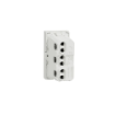 Priza standard italian Schneider Noua Unica 1 modul 16A 2P+E alb lucios IP21 IK01