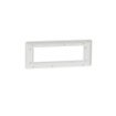 Rama decorativa Schneider Noua Unica Studio 7 module alb lucios