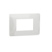 Rama decorativa Schneider Noua Unica Studio 3 module alb lucios