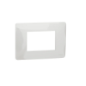 Imagine Rama decorativa Schneider Noua Unica Studio 3 module alb lucios