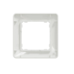 Rama decorativa Schneider Sedna Design 1 post alb lucios