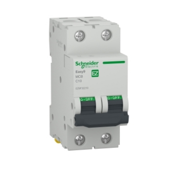 Siguranta automata Schneider Easy9 2P 10A 4500 A C EZ9F32210