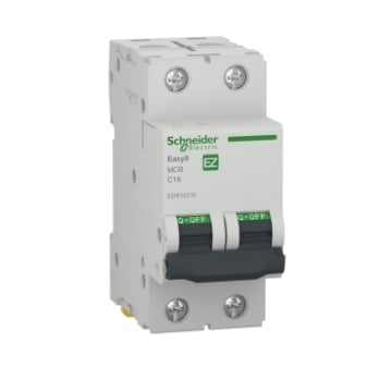 Siguranta automata Schneider Easy9 2P 16A 4500 A C EZ9F32216