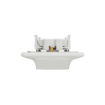 Priza schuko dubla Schneider Sedna Design obturatoare 2P+E 16A alb lucios