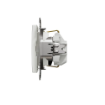 Priza schuko simpla Schneider Sedna Design obturatoare 2P+E 16A alb lucios