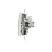 Intrerupator revenire Schneider Sedna Design 10A alb lucios IP20