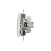Intrerupator cap scara Schneider Sedna Design 10A alb lucios IP20