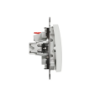 Intrerupator simplu Schneider Sedna Design 10AX alb lucios IP20