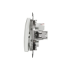 Intrerupator simplu Schneider Sedna Design 10AX alb lucios IP20