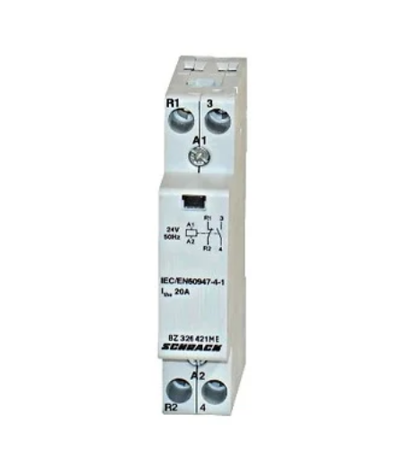Contactor modular Schrack 24VAC 20A 1ND+1NI BZ326421ME