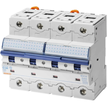 Siguranta automata Gewiss MTHP 4P C125 16KA 6 module GW93349