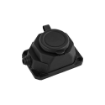 Priza aplicata Shuko Starke 16A 2P+E 3500W IP44 cauciuc negru ST01432