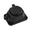 Priza aplicata Shuko Starke 16A 2P+E 3500W IP44 cauciuc negru ST01432