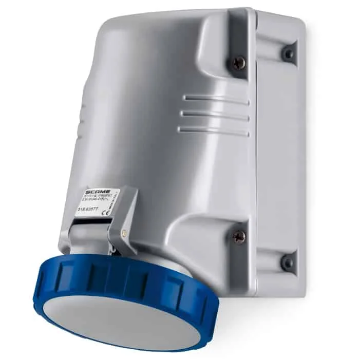 Priza monofazica Scame IP66-IP68 aplicata 2P+E 63A  518.6353T