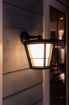 Pachet 2 aplice Philips Hue Outdoor Econic Down Wall Lamp 15W 1150lm IP44 Zigbee White and Color Ambiance compatibil asistenti vocali