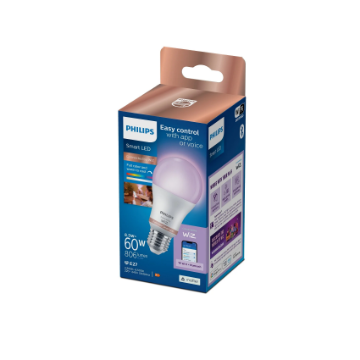 Bec LED Philips Smart A60 E27 8.5W 806lm Full Color