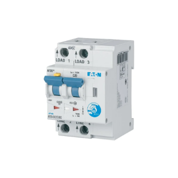 Intreruptor automat diferential RCBO detectie arc electric Eaton AFDD C 20A 2P 30mA A 187222