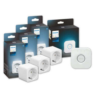 Pachet Philips Hue 3 Prize inteligente Hue Bridge IP20 compatibilitate asistenti virtuali