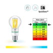 Bec LED WiZ Connected Filament UltraEfficient E27 A60 4.3W 903lm Tunable White