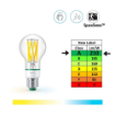 Imagine Bec LED WiZ Connected Filament UltraEfficient E27 A60 4.3W 903lm Tunable White