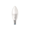 Bec LED WiZ Connected E14 C37 4.9W 470lm Tunable White