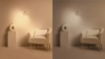 Set 3 becuri LED WiZ Connected E14 C37 4.9W 470lm Tunable White