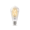 Bec LED WiZ Connected Clear Glass E27 ST64 7W 806lm Tunable White