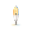 Bec LED WiZ Connected Clear Glass E14 C35 4.9W 470lm Tunable White