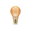 Bec LED WiZ Connected Amber Glass E27 A60 7W 640lm Tunable White
