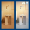 Bec LED WiZ Connected Amber Glass E27 A60 7W 640lm Tunable White