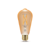 Imagine Bec LED WiZ Connected Amber Glass E27 ST64 7W 640lm Tunable White