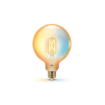 Bec LED WiZ Connected Amber Glass E27 G125 7W 640lm Tunable White