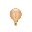 Bec LED WiZ Connected Amber Glass E27 G125 7W 640lm Tunable White