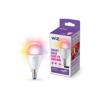 Bec LED WiZ Connected E14 P45 4.9W 470lm RGBW