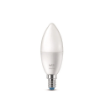 Set 2 becuri LED WiZ Connected E14 C37 4.9W 470lm RGBW