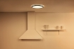 Plafoniera LED smart neagra WiZ Connected SuperSlim Round 14W 1300lm Tunable White