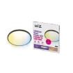 Imagine Plafoniera LED neagra WiZ Connected SuperSlim Round 22W 2450lm Tunable White