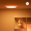 Plafoniera LED smart alba WiZ Connected Rune Round 21W 2100lm RGBW