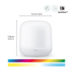 Veioza LED smart WiZ Connected Hero 9W 620lm RGBW Bluetooth WIFI