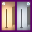 Lampadar LED WiZ Connected Pole Floor 13W 1080lm RGBW Bluetooth WIFI