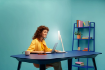 Veioza LED WiZ Connected Portrait Desk 10W 600lm Tunable White