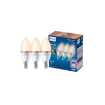 Set 3 becuri LED Philips Smart E14 C37 4.9W 470lm Tunable White