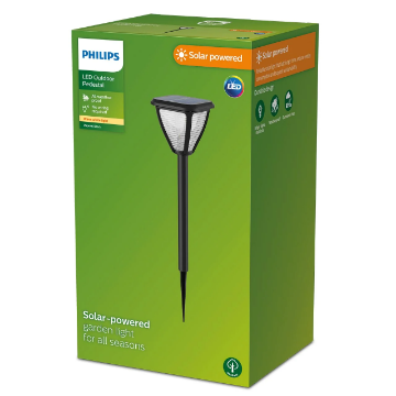 Proiector solar Philips Vapora SR Black 1.5W 2700k 200lm IP44