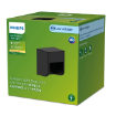 Aplica LED exterior Philips Grits Gardenlink WA Black 1.5W 2700K 180LM IP44