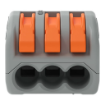 Clema legatura in doza flexibil Wago 3x4mmp 222-413