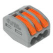 Clema legatura in doza flexibil Wago 3x4mmp 222-413