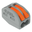 Clema legatura in doza flexibil Wago 2x4mmp 222-412