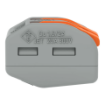 Clema legatura in doza flexibil Wago 2x4mmp 222-412