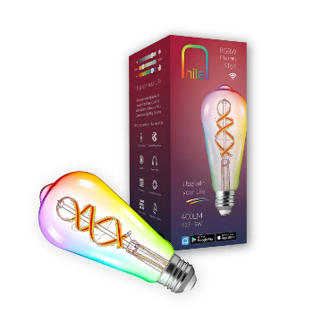 Bec LED Nita Smart Filament WIFI Bluetooth ST64 5W E27 400lm RGBW